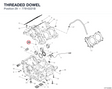 THREADED DOWEL 77810221B diagram position