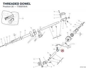 THREADED DOWEL 77850181A diagram position