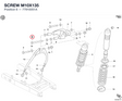 SCREW M10X135 77910051A diagram position