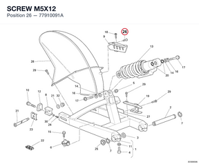 SCREW M5X12