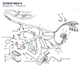 SCREW M6X14