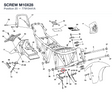 SCREW M10X28 77910441A diagram position