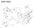 SCREW, SPECIAL 77910541B diagram position