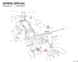 SCREW, SPECIAL 77910553A diagram position