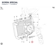 SCREW, SPECIAL 77910591A diagram position