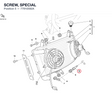 SCREW, SPECIAL 77910592A diagram position