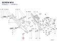 SCREW M10 77910911A diagram position