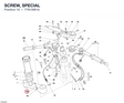 SCREW, SPECIAL 77910991A diagram position
