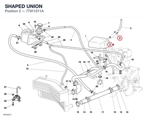SHAPED UNION 77911211A diagram position