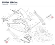 SCREW, SPECIAL 77911511A diagram position