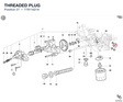 THREADED PLUG 77911621A diagram position