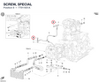SCREW, SPECIAL 77911651A diagram position