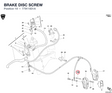 BRAKE DISC SCREW