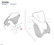 SCREW 77911951A diagram position