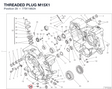 THREADED PLUG M15X1 77911982A diagram position