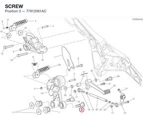 SCREW 77912061AC diagram position