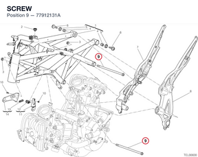 SCREW 77912131A diagram position