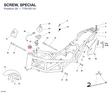 SCREW, SPECIAL 77912211A diagram position
