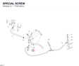 SPECIAL SCREW 77912461A diagram position