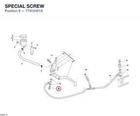 SPECIAL SCREW 77912461A diagram position