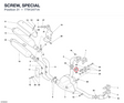 SCREW, SPECIAL 77912471A diagram position