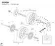 SCREW 77912541AB diagram position