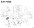 SCREW, SPECIAL 77913051A diagram position