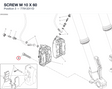 SCREW M 10 X 60 77913311D diagram position