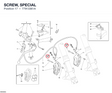 SCREW, SPECIAL 77913361A diagram position