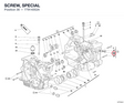 SCREW, SPECIAL 77914052A diagram position