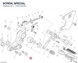 SCREW, SPECIAL 77914181AA diagram position
