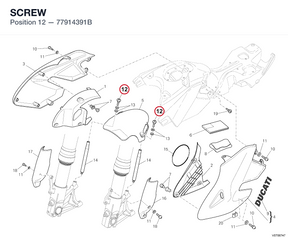 SCREW 77914391B diagram position