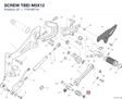 SCREW TBEI M5X12 77914871A diagram position