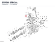 SCREW, SPECIAL 77915093A diagram position