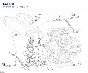 SCREW 77915131A diagram position