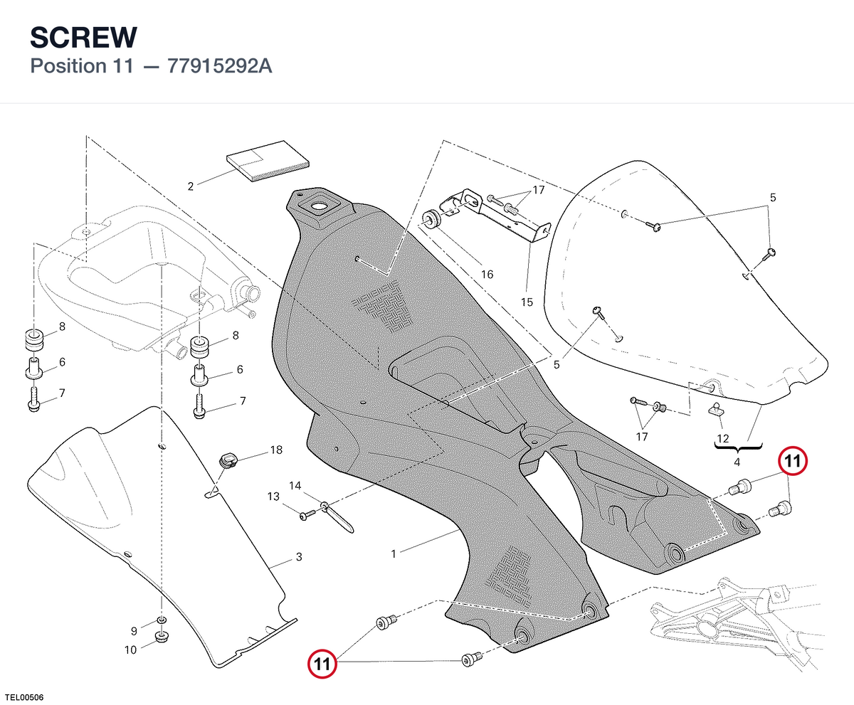 SCREW 77915292A diagram position