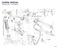 SCREW, SPECIAL 77915501A diagram position
