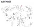 SCREW, SPECIAL 77915821A diagram position