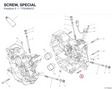 SCREW, SPECIAL 77916041C diagram position