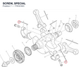 SCREW, SPECIAL 77916192C diagram position