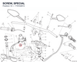 SCREW, SPECIAL 77916281C diagram position
