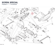 SCREW, SPECIAL 77916422A diagram position