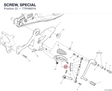 SCREW, SPECIAL 77916601A diagram position
