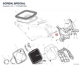SCREW, SPECIAL 77916821BA diagram position