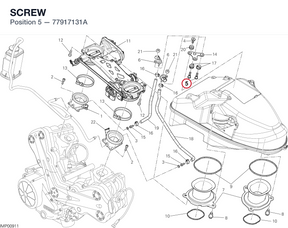 SCREW 77917131A diagram position
