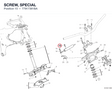 SCREW, SPECIAL 77917391BA diagram position