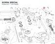 SCREW, SPECIAL 77917392AA diagram position