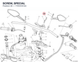 SCREW, SPECIAL 77918181AA diagram position