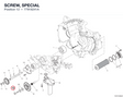 SCREW, SPECIAL 77918241A diagram position