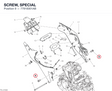 SCREW, SPECIAL 77918301AB diagram position